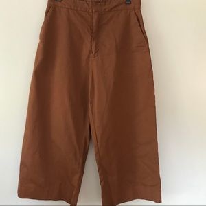 Esby Cropped Organic Cotton Pants